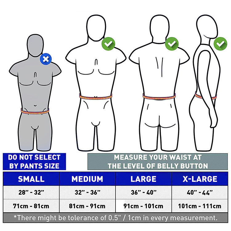 Deep Squat Workout Sports Protection Belt